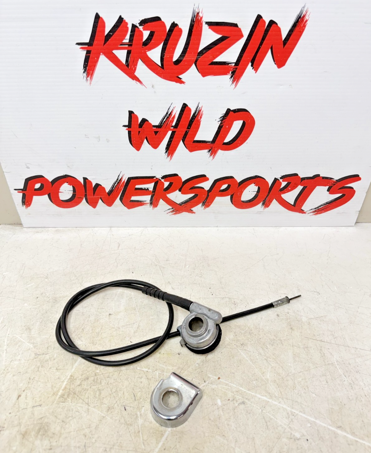 1993 HARLEY DYNA Wide Glide Speedo Speedometer Drive Gear Cable