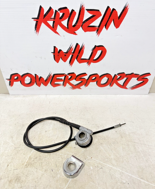 1993 HARLEY DYNA Wide Glide Speedo Speedometer Drive Gear Cable
