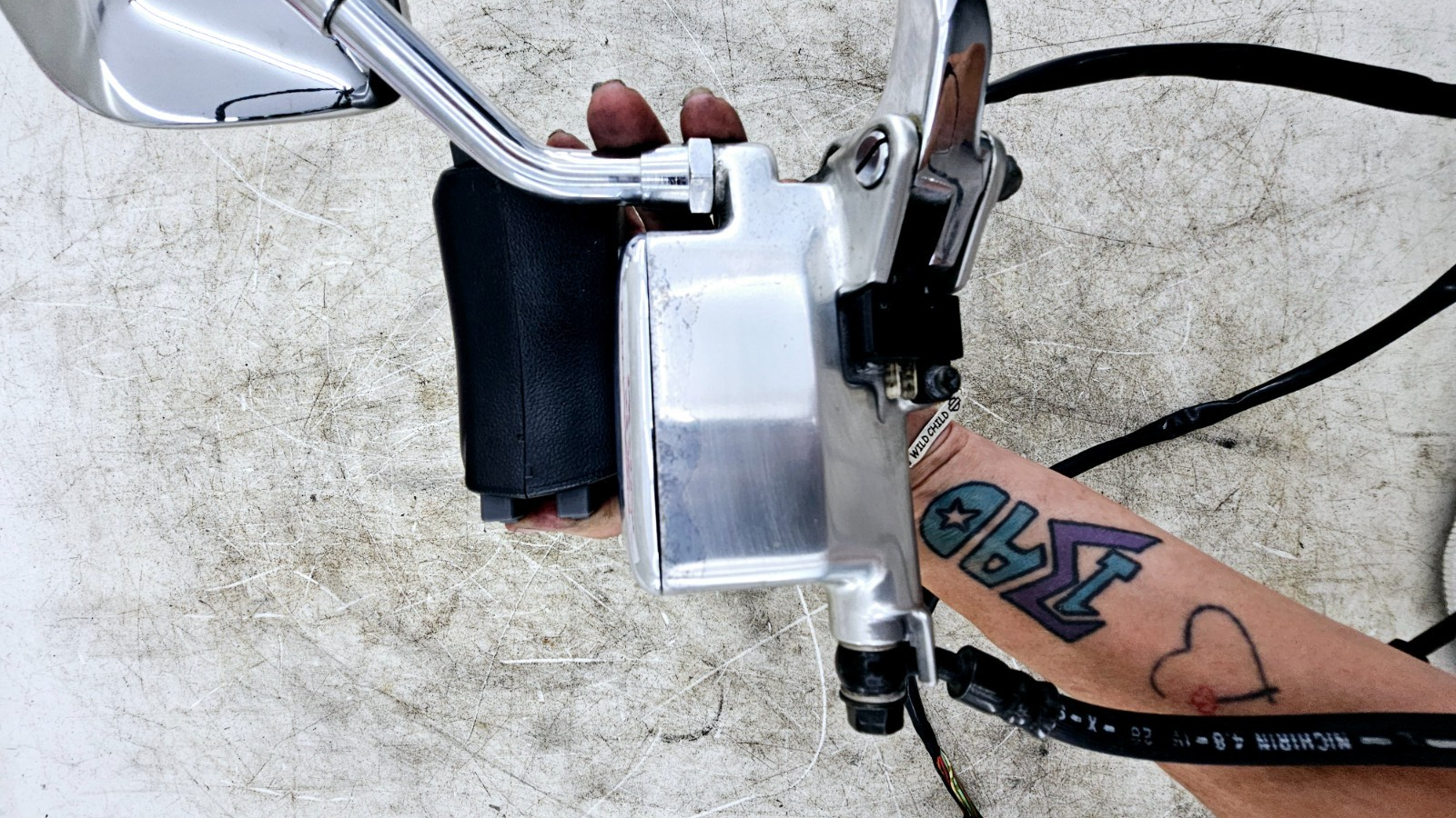 1999 HONDA VALKYRIE INTERSTATE Radio Control Switch + Clutch Lever + Side Mirror