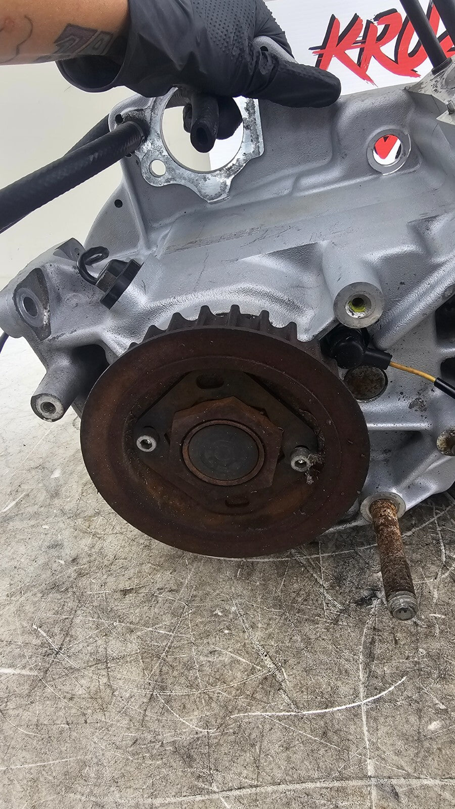 2000 Harley Davidson Sportster Engine Motor Crankcases Cases