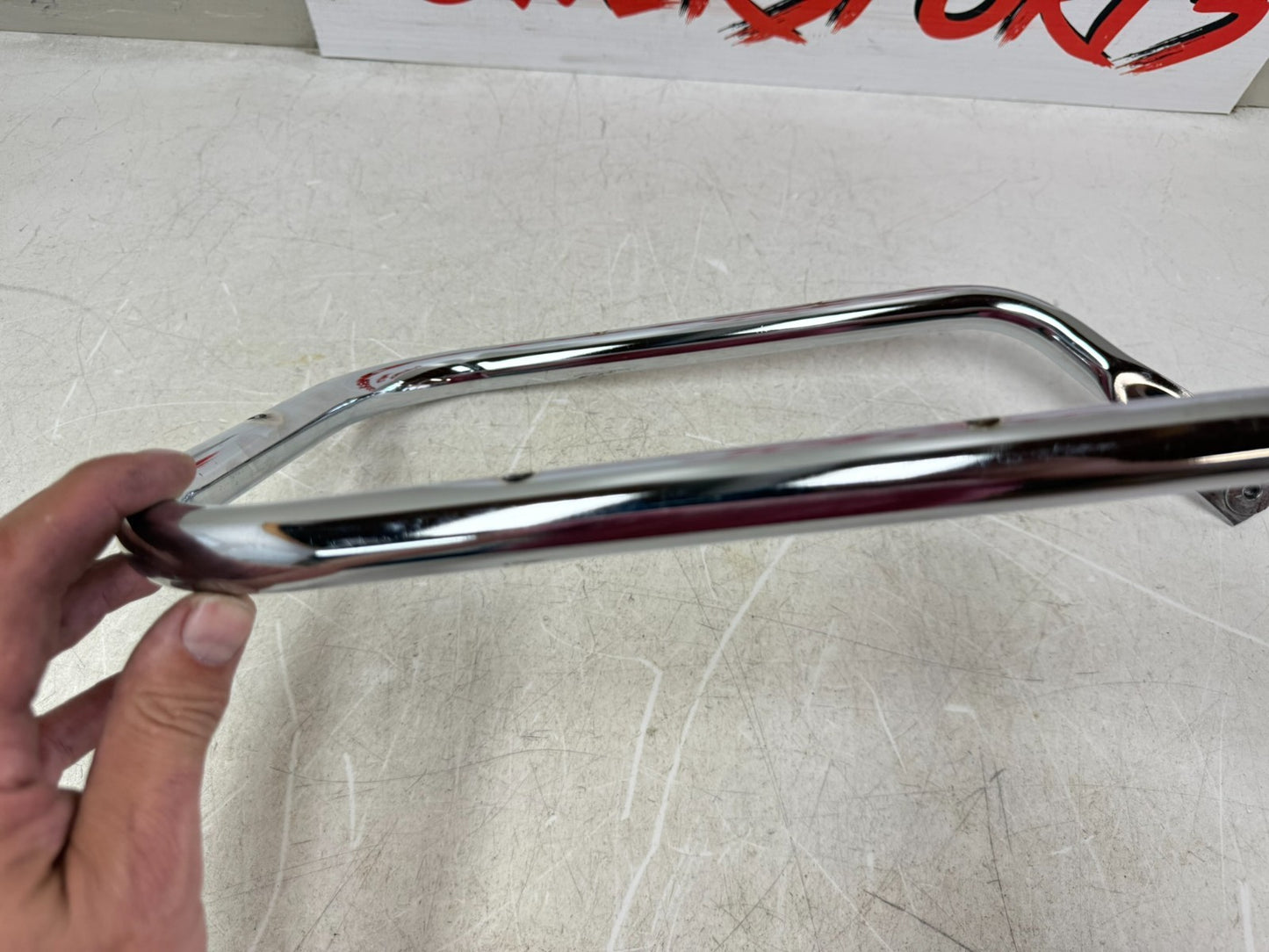 2003 HARLEY ELECTRA GLIDE OEM Tour Pak  Trunk Mounting Bracket Bar Chrome