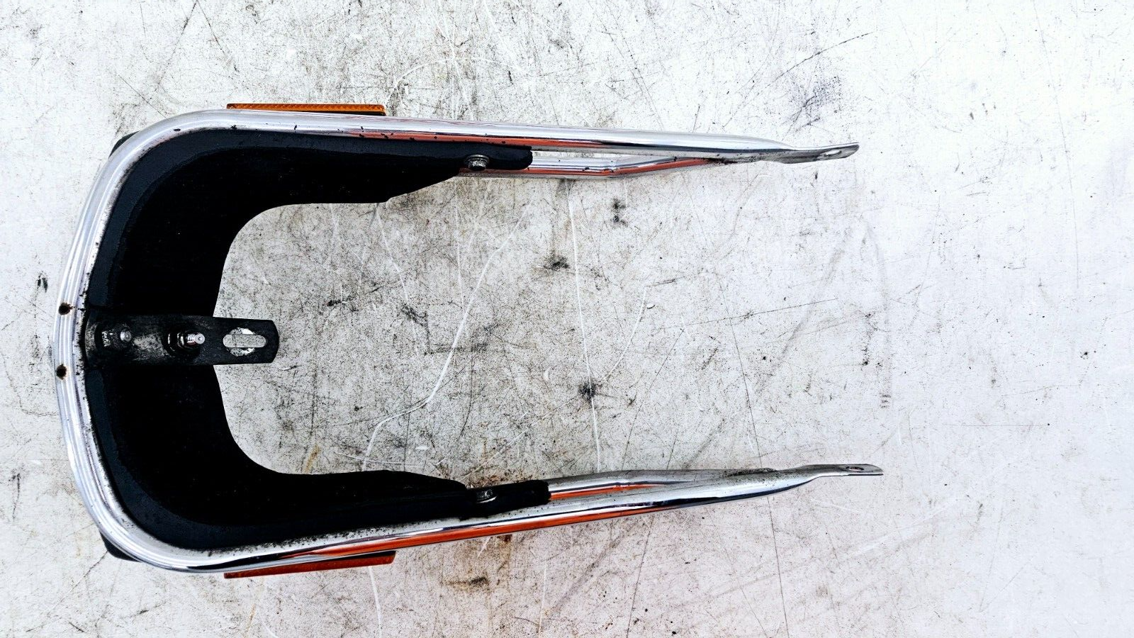 2002 HARLEY ELECTRA GLIDE Front Fender Bumper Trim Bar With Reflector