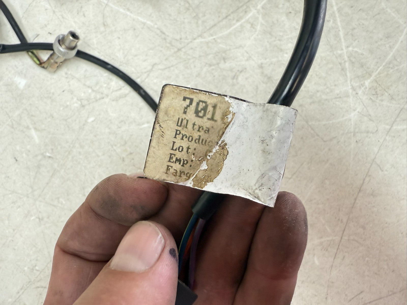 2003 HARLEY ELECTRA GLIDE Main Wire Wiring Harness Loom