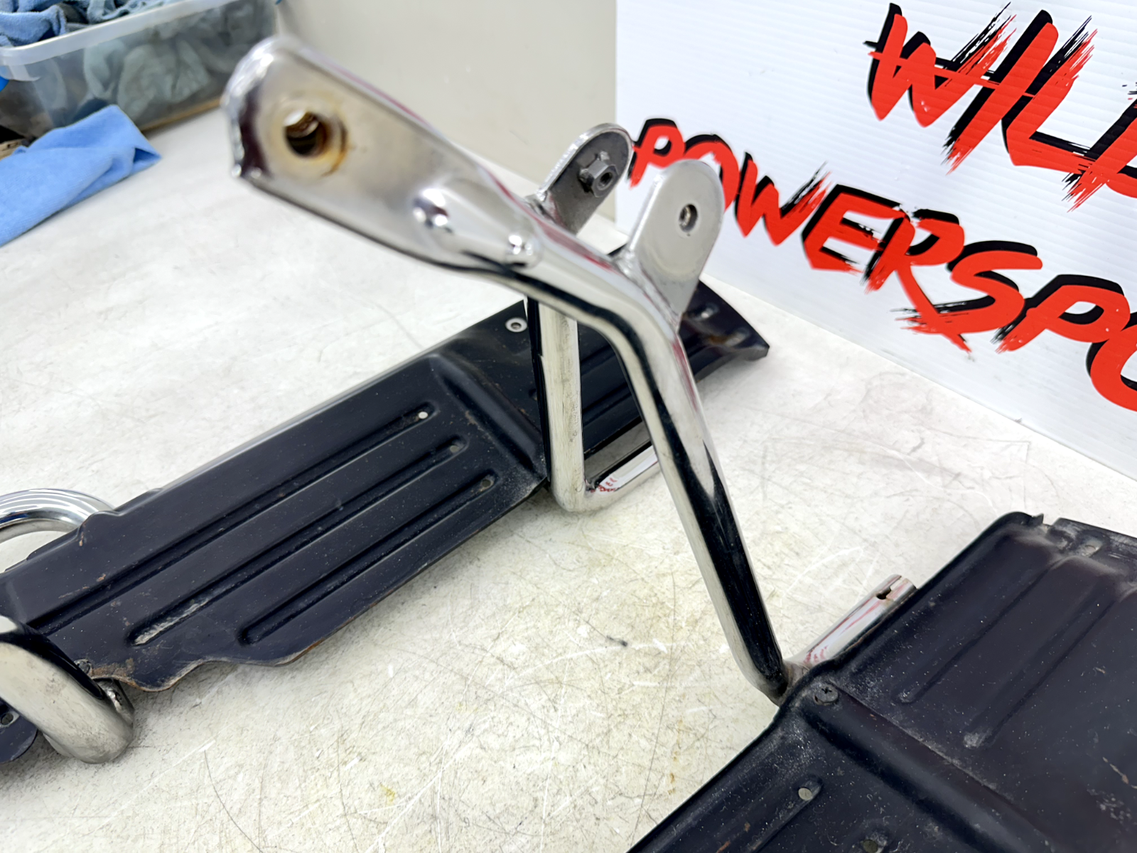 1999 HONDA VALKYRIE INTERSTATE Right + Left Saddlebag Mounting Frame Bars