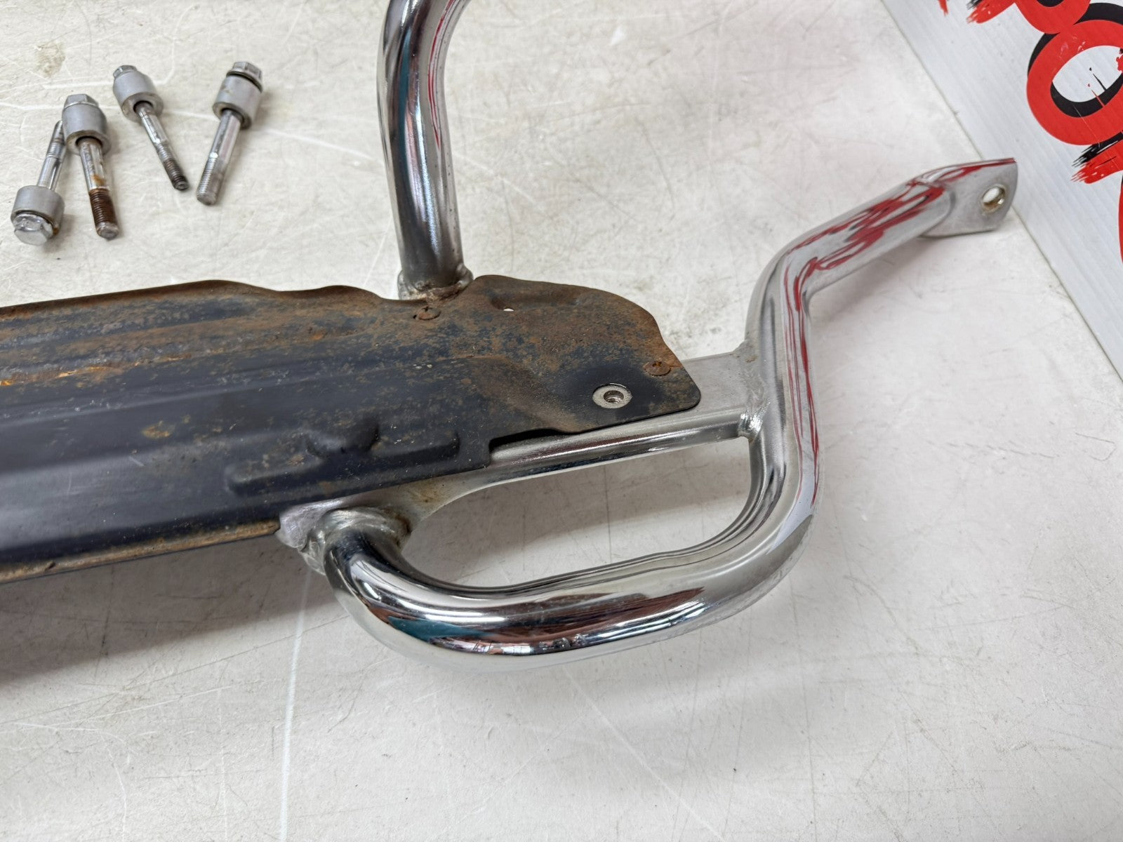 2001 HONDA VALKYRIE INTERSTATE Saddlebag Left Right Mount Bracket + Hardware