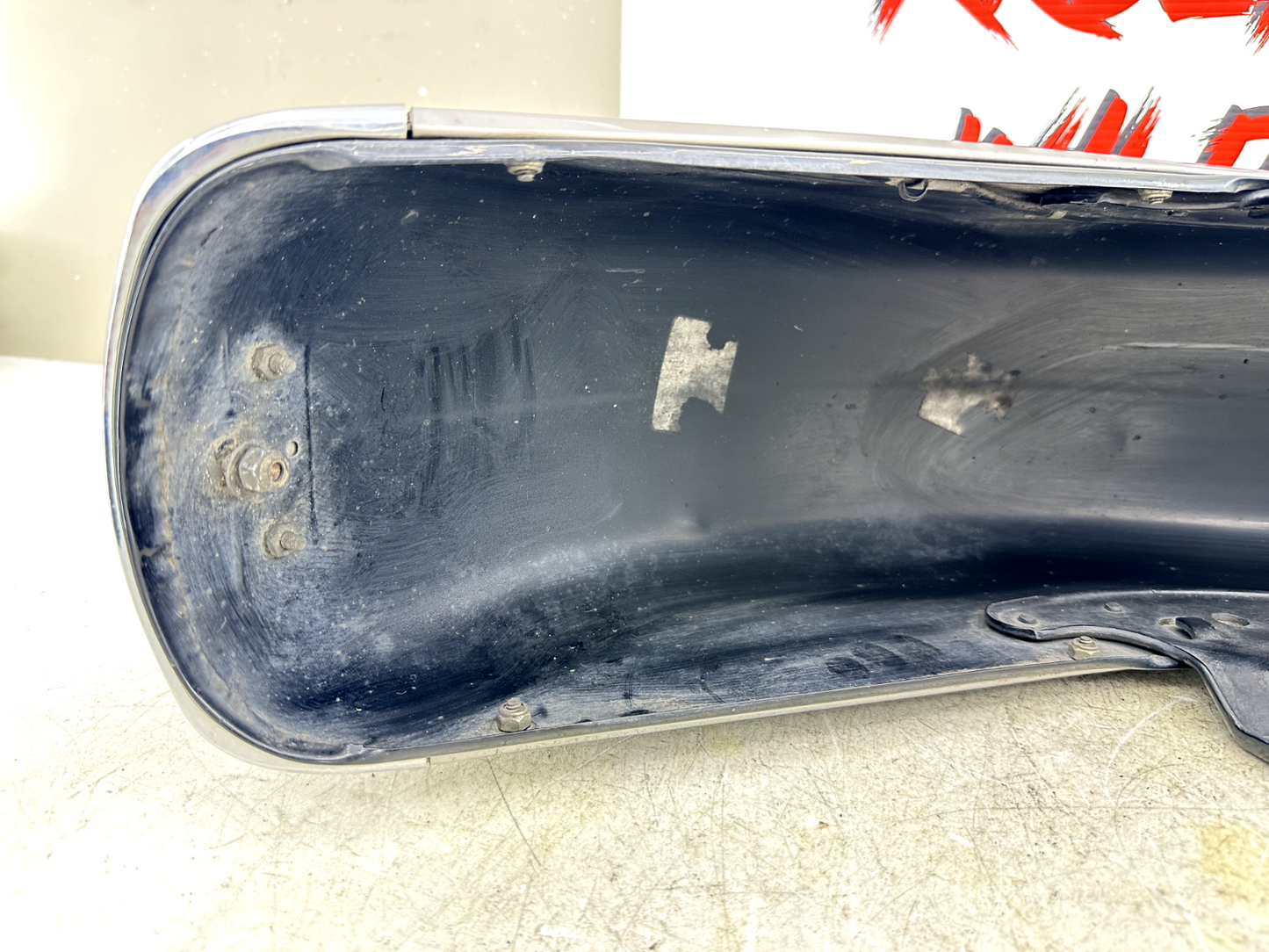 2003 HARLEY ELECTRA GLIDE classic Front Fender Black Anniversary Paint