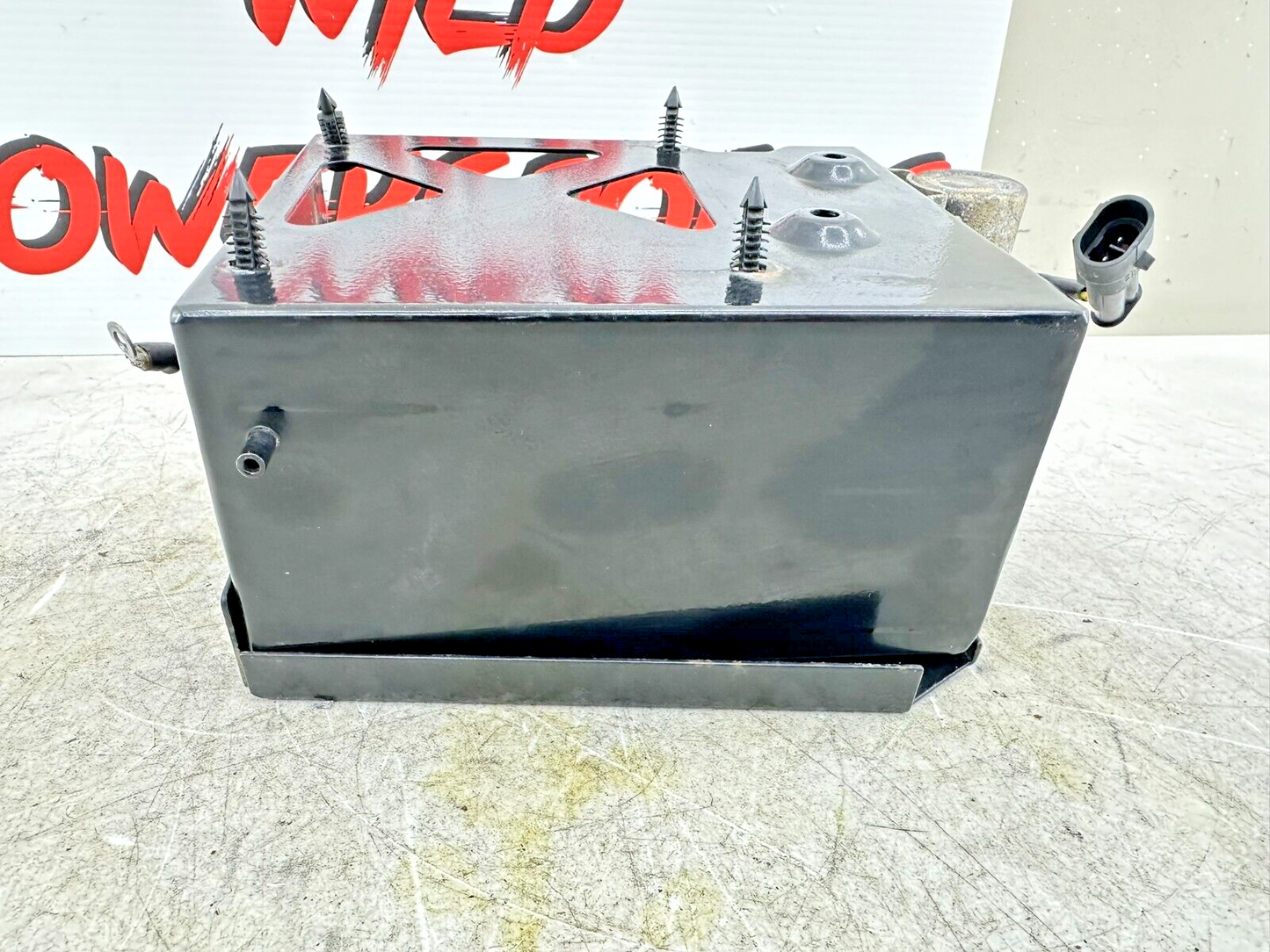 2005 Victory Kingpin Battery Tray Box + Starter Solenoid