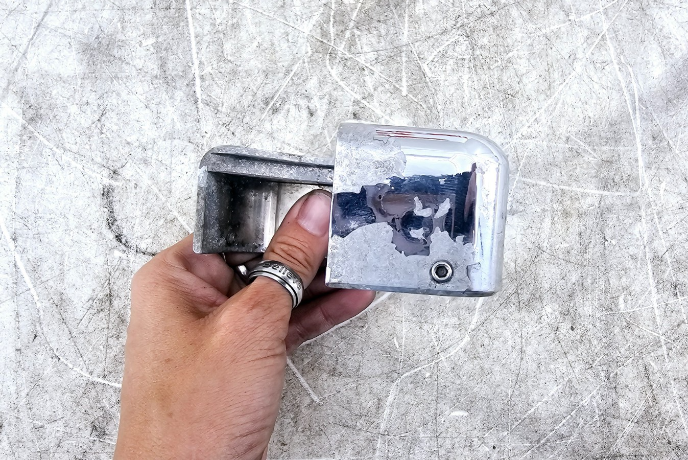 1999 HONDA VALKYRIE INTERSTATE Billet Driveshaft Bolt Cover 08F81-MCH-200