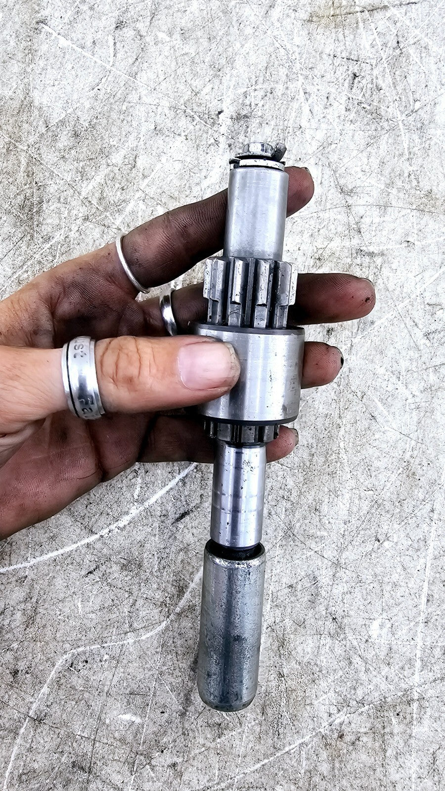 2000 HARLEY ELECTRA GLIDE OEM HD Starter Jack Shaft gear