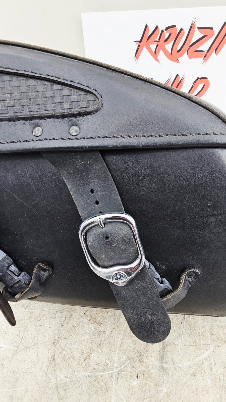 2000 HARLEY FLH ROADKING Left Right Saddlebags OEM