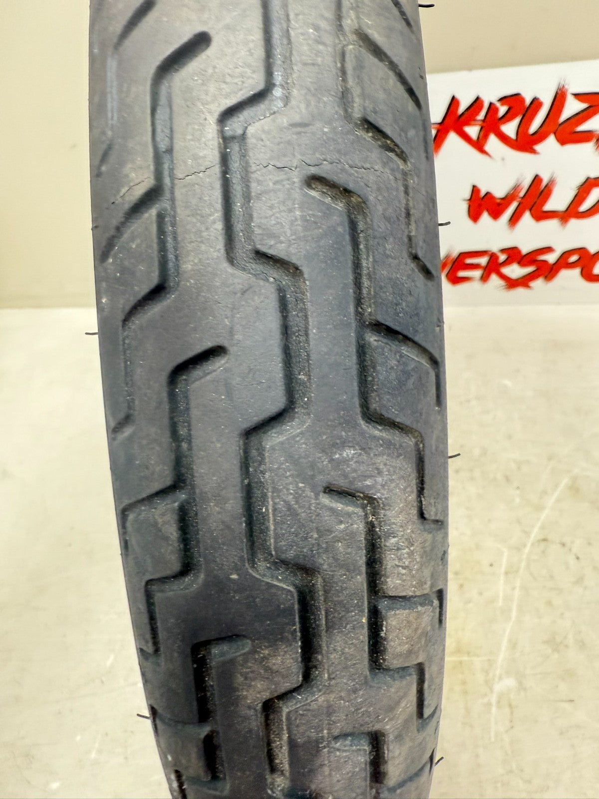 2003 Harley Davidson Sportster 21" Front Wheel Rim Tire Laced Spoke Brake Rotor