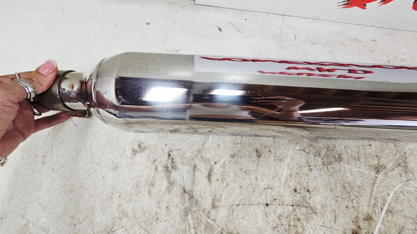 1996 HARLEY FLH ELECTRA GLIDE Exhaust Muffler Pipes Slip On OEM HD