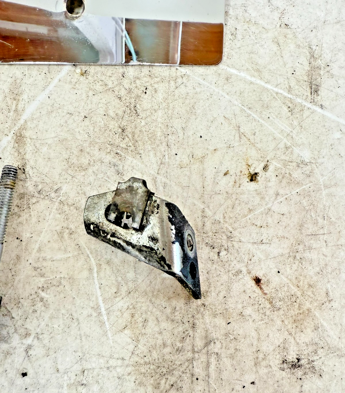 1997 HARLEY DAVIDSON SOFTAIL Chrome Transmission Oil Pump Cover