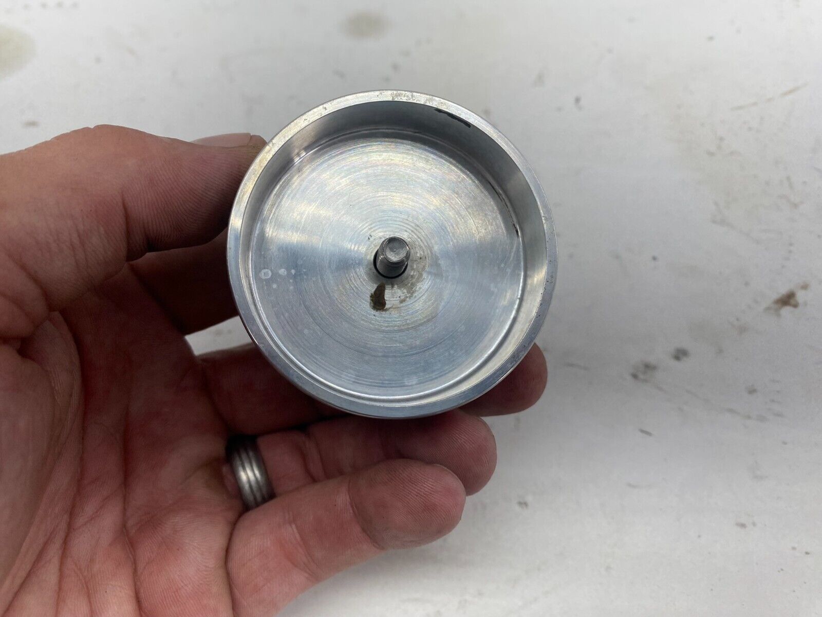 2003 HARLEY DAVIDSON SOFTAIL Fork Bolt Threaded Cover w/ Clock Watch