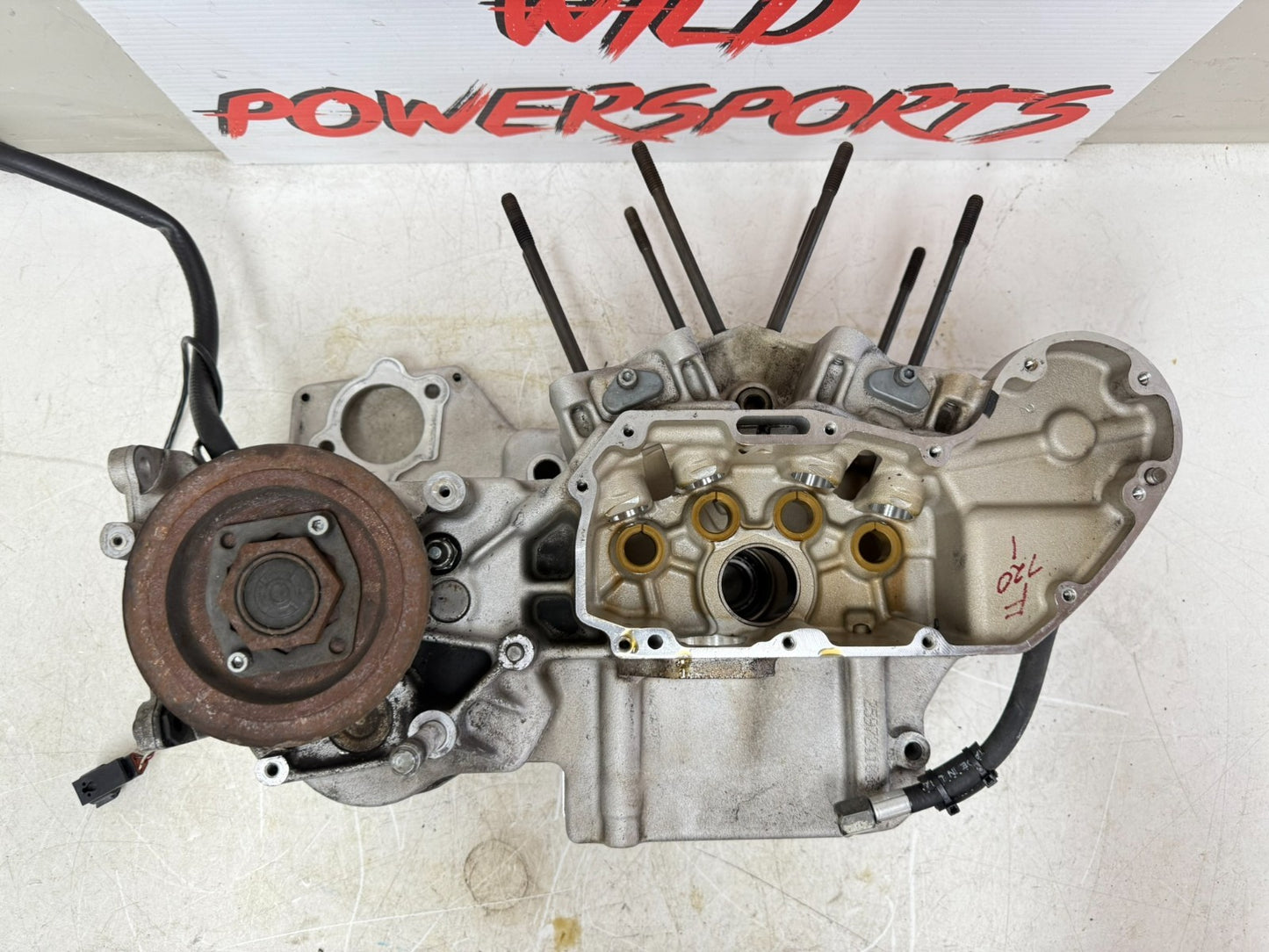 1997 Harley Davidson Sportster Engine Motor Block Crankcase Crank Cases