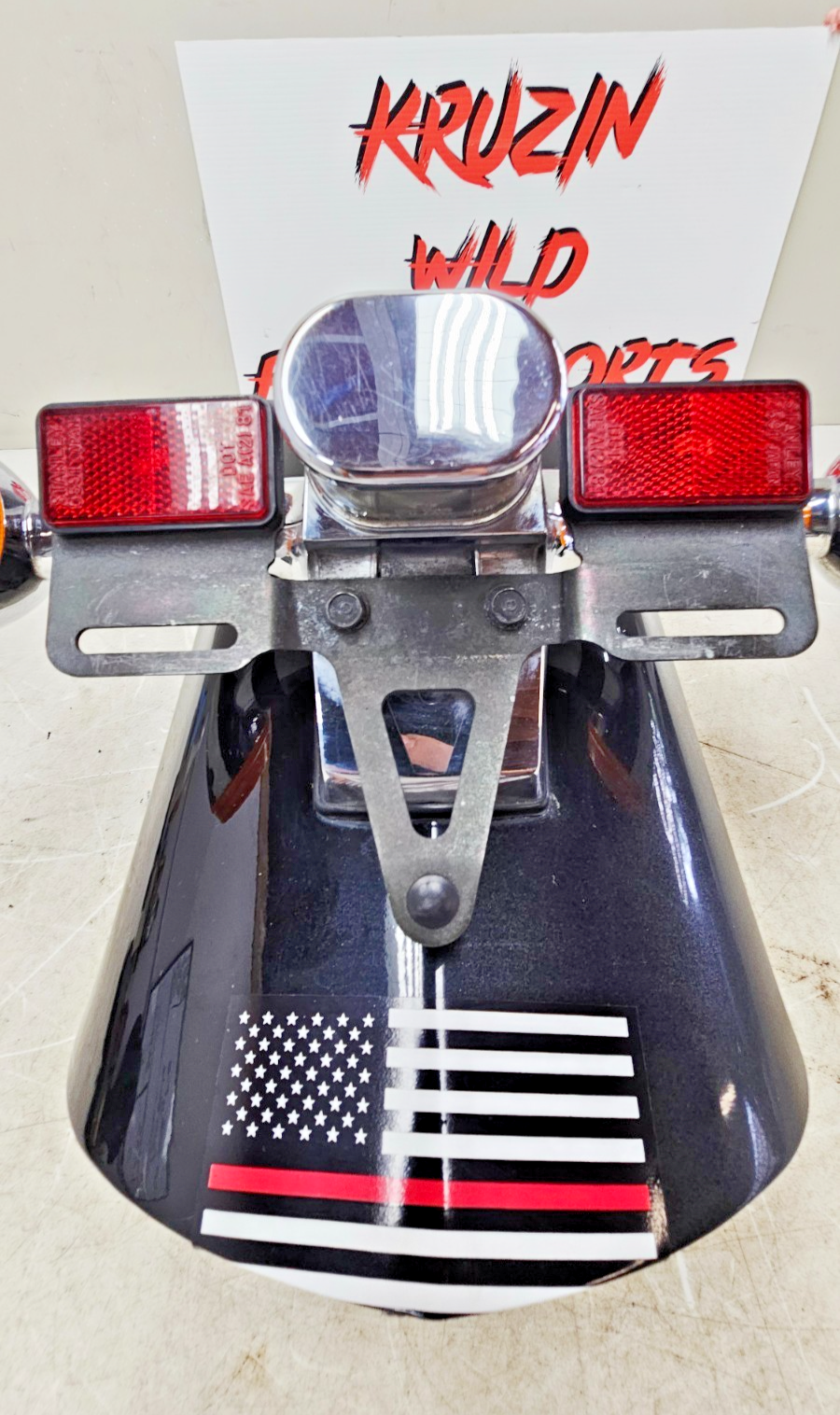 2000 HONDA VALKYRIE INTERSTATE Rear Back Fender Mudguard Turn Signal Light