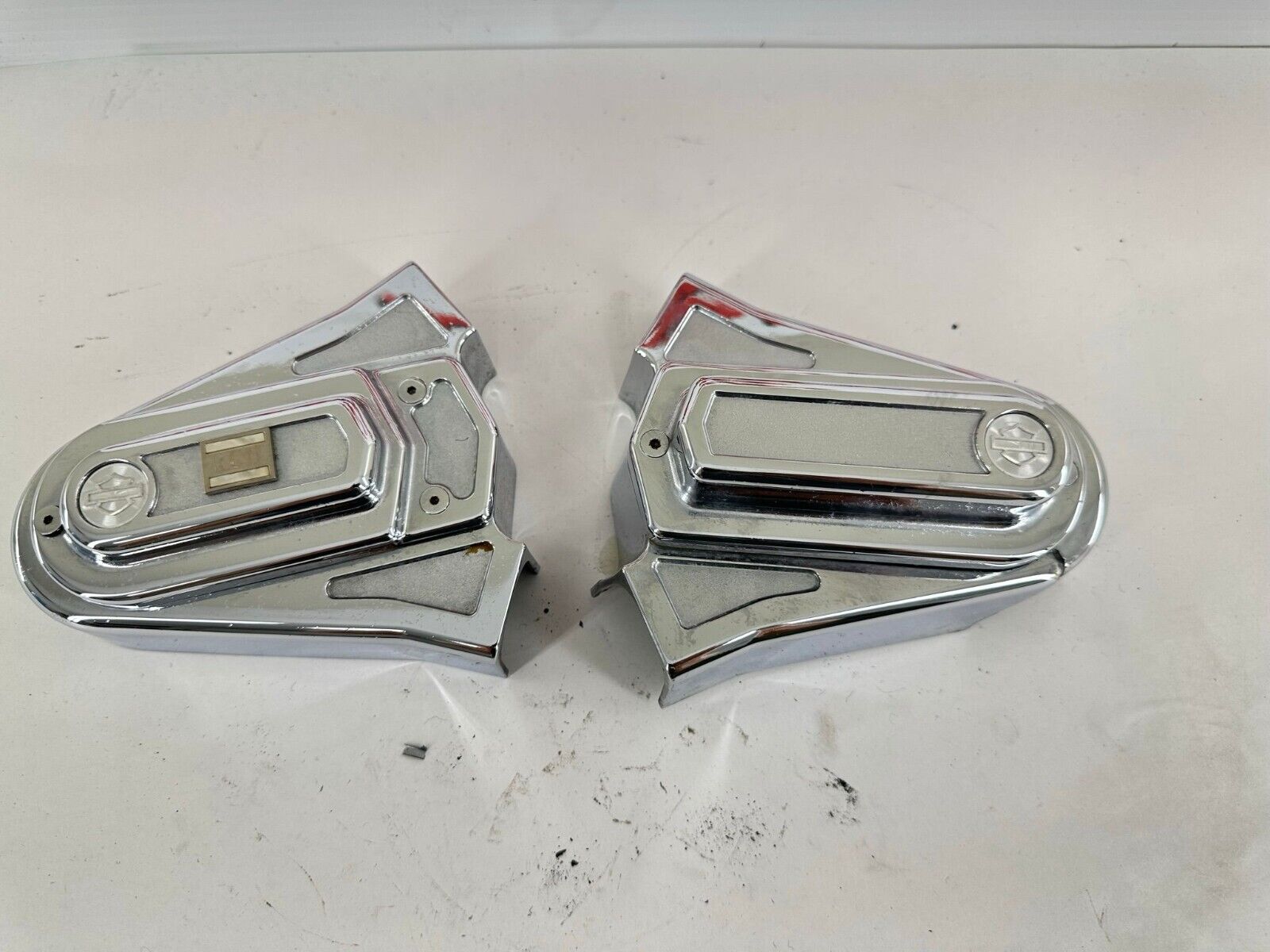 2005 HARLEY DAVIDSON SOFTAIL Chrome Rear Axle Swing Arm Covers