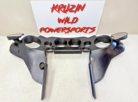 2003 HARLEY ELECTRA GLIDE Front Upper Batwing Inner Fairing Rearview Side Mirror