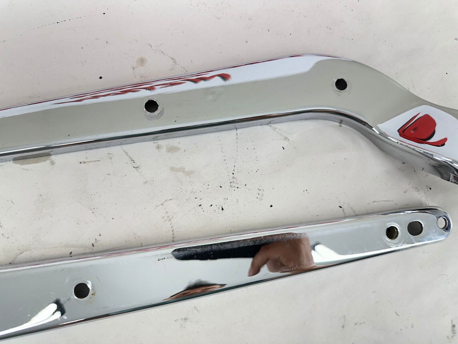 2001 HARLEY SOFTAIL Rear Fender Frame Strut Arm Bars