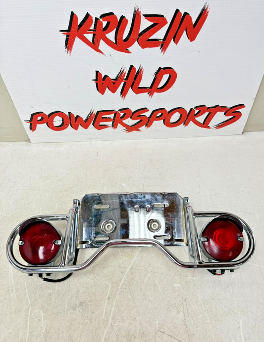 2003 HARLEY ELECTRA GLIDE License Plate Tag Mount Tail Light Bar