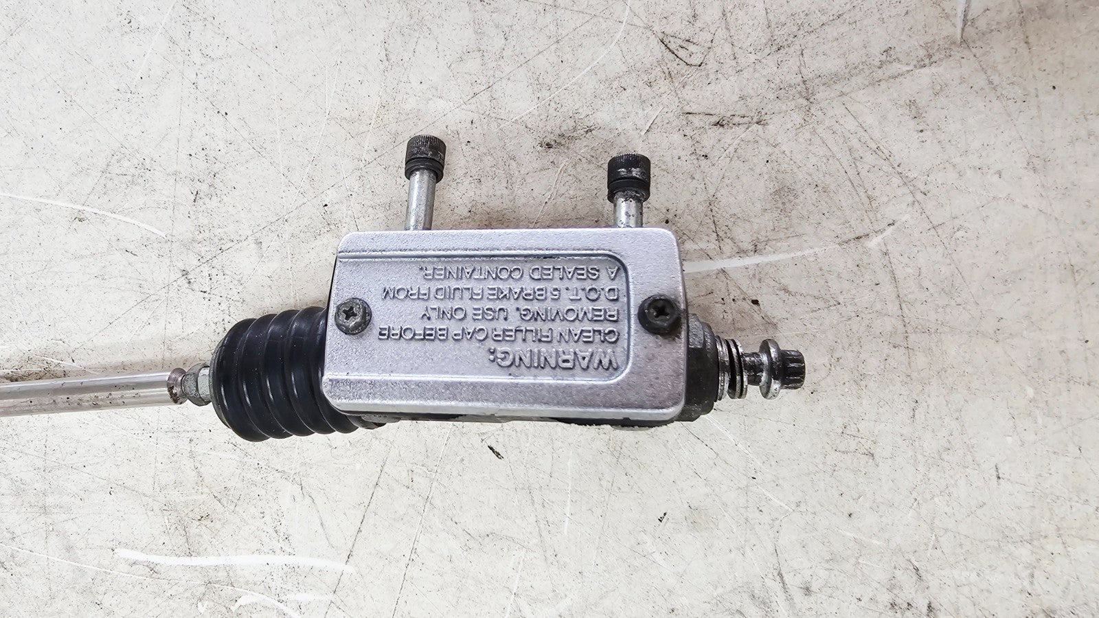 2001 Harley Sportster Forward Controls Rear Brake Master Shift Lever Brake OEM 