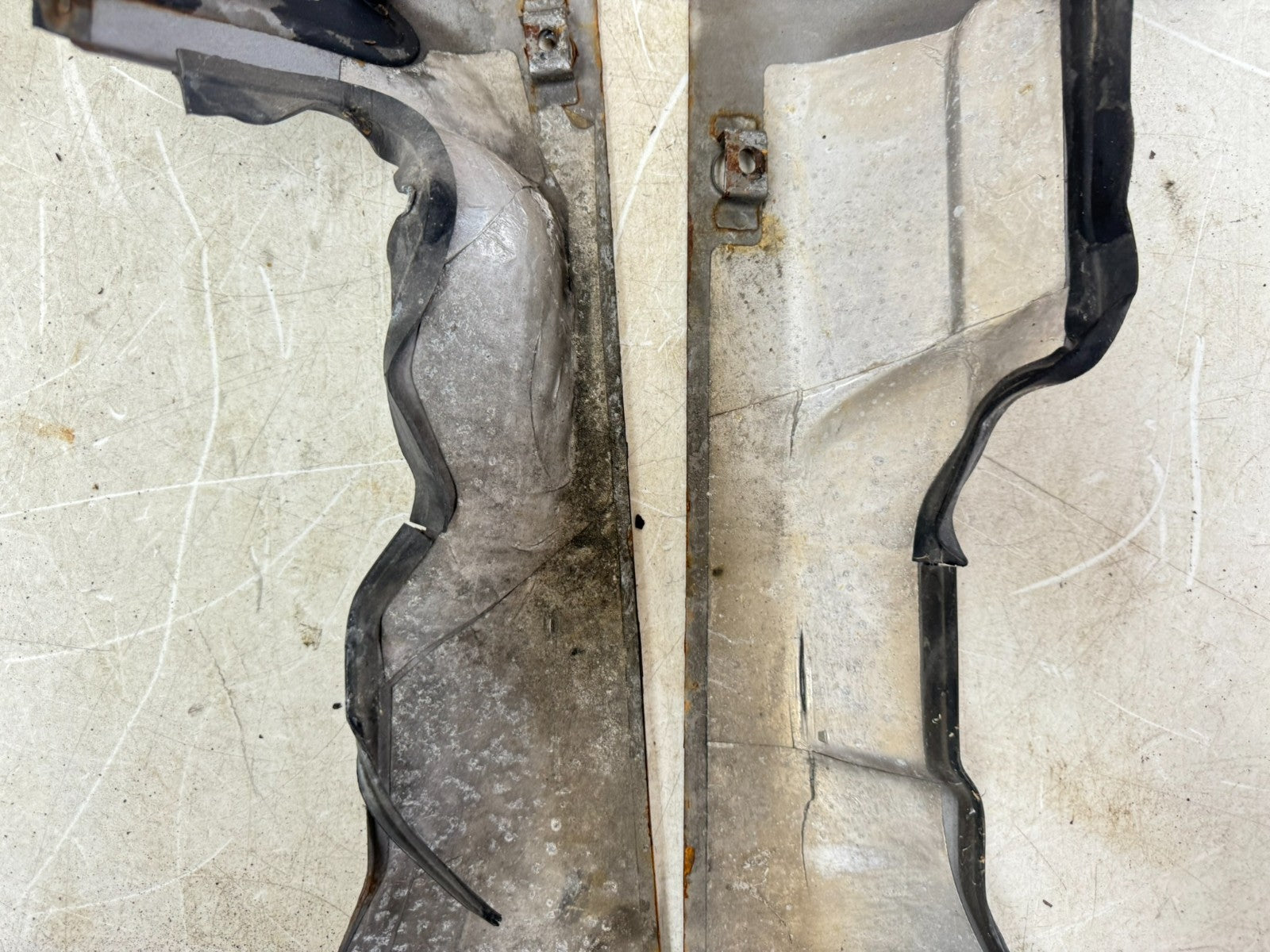 2002 Honda Goldwing GL1800 Lower Exhaust Heat Shields Guard Left & Right Covers