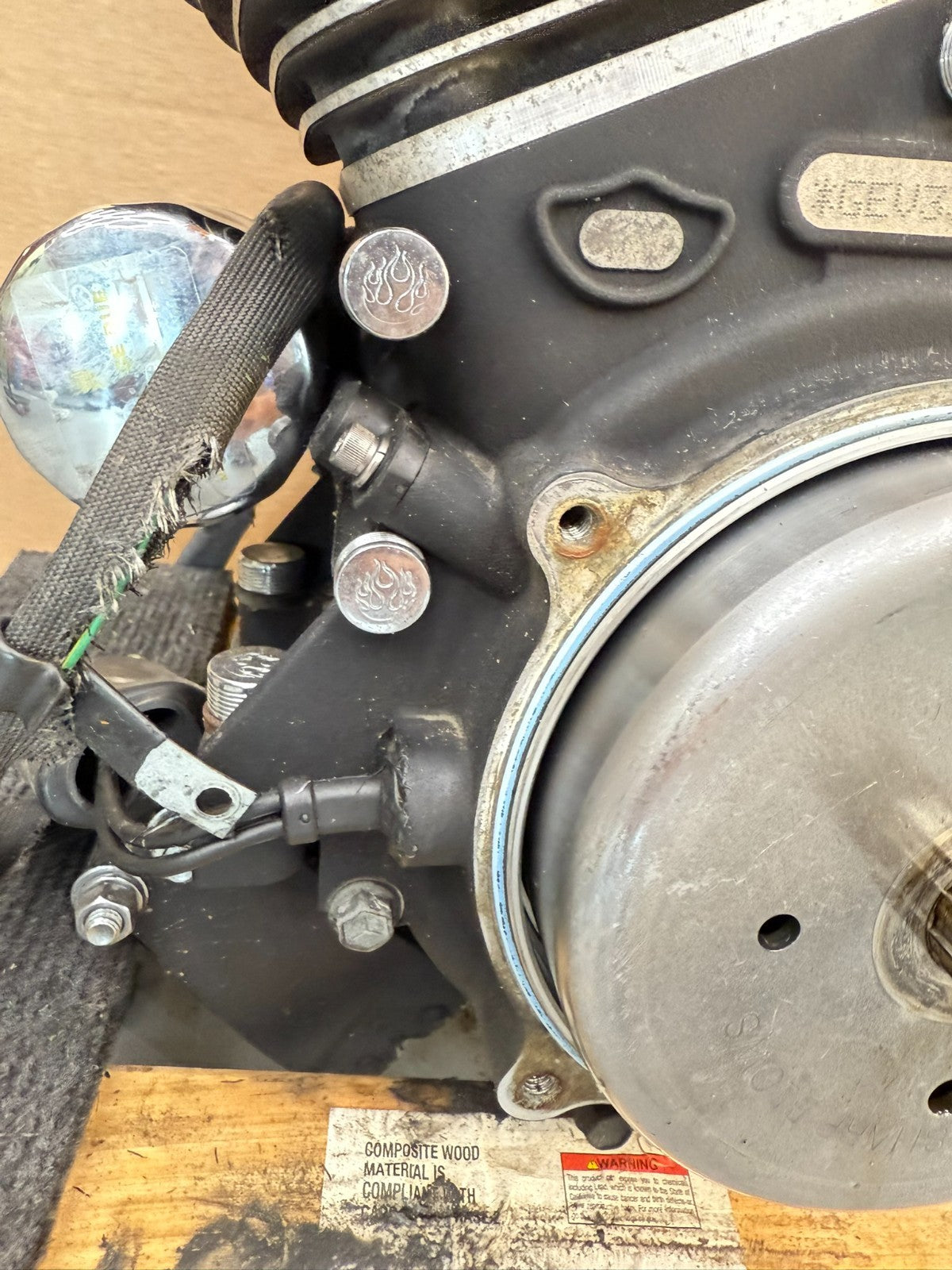 2003 HARLEY DYNA WIDE GLIDE Engine Motor Twin Cam 88 1450 Runs see video
