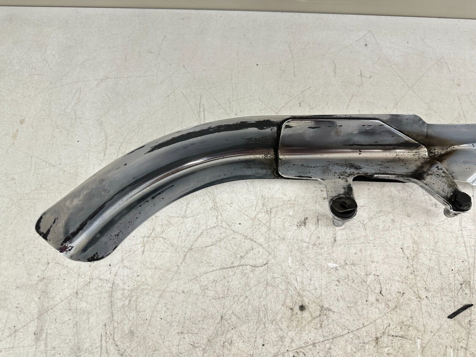 2003 HARLEY DAVIDSON SOFTAIL Chrome Upper Belt Guard Cover