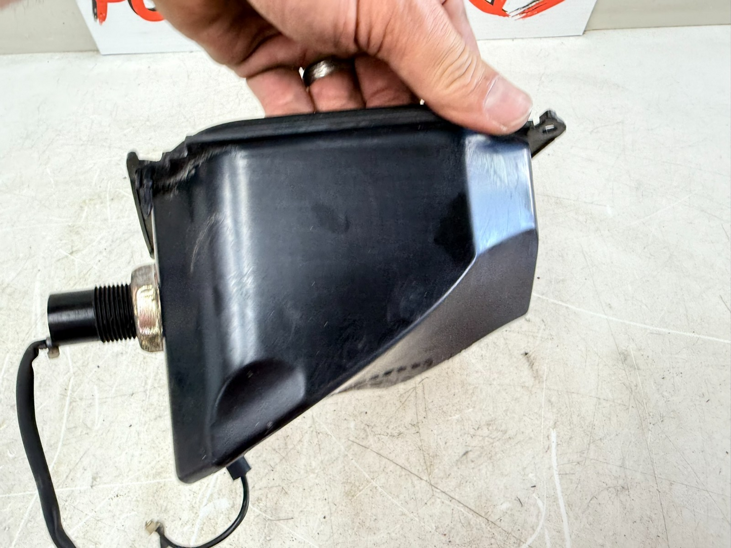 2002 Honda Goldwing GL1800 Front Storage Glove Box Left Side Air Duct