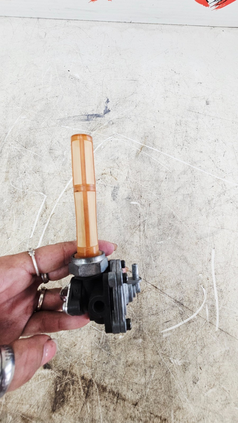 1996 HARLEY SOFTAIL Fuel Tank Petcock Valve OEM Gas Tank Replacement