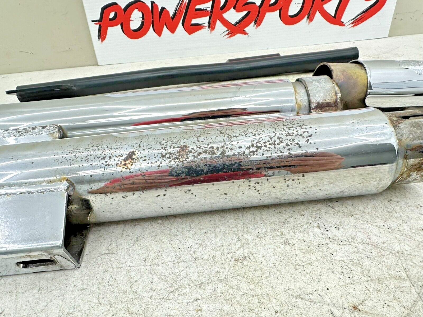 2006 HARLEY SOFTAIL DELUXE Vance + Hines Exhaust System Header Slip On Muffler