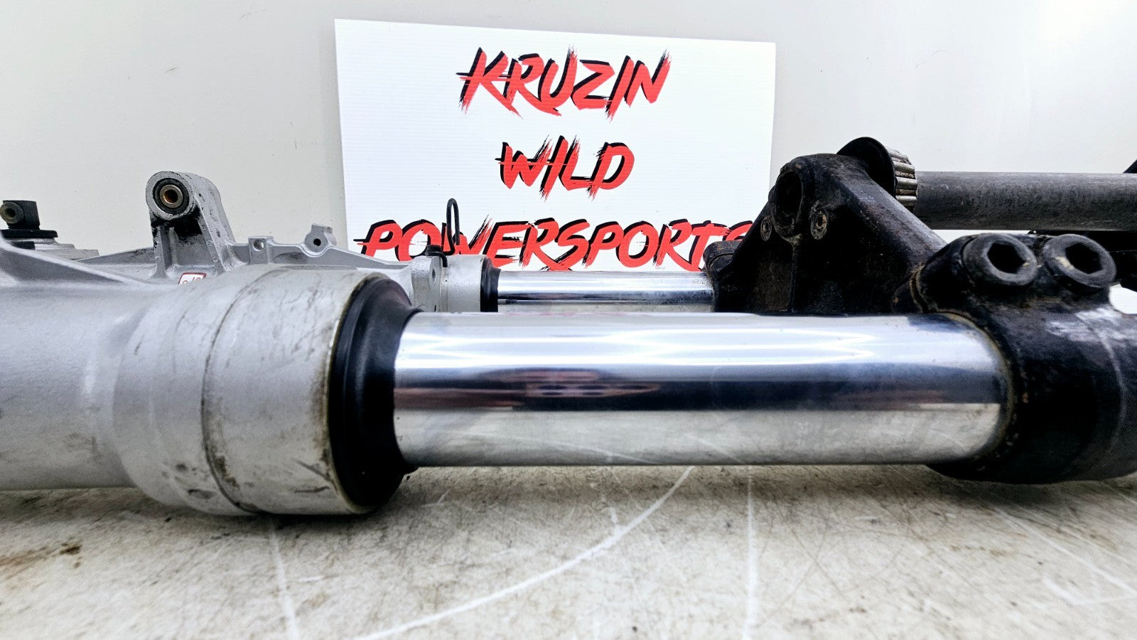 1993 HONDA GOLDWING GL1500 Front end Forks Suspension Triple Tree Clamp Tubes