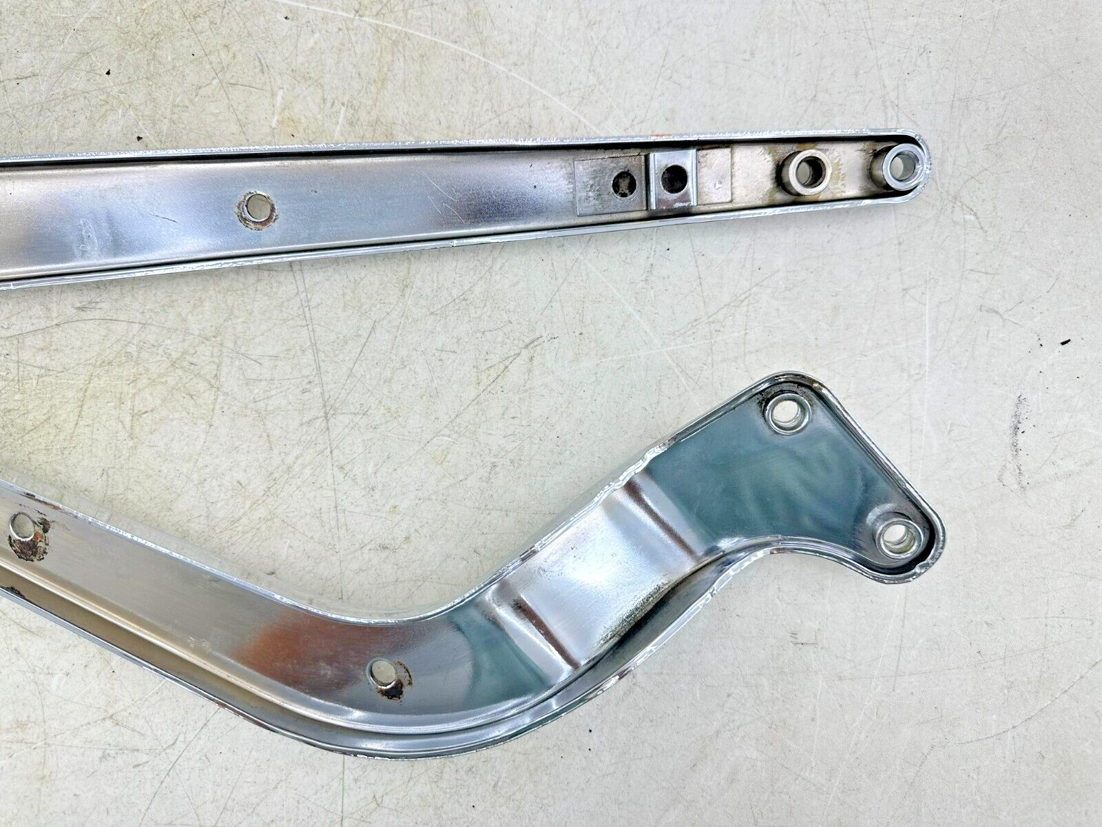 1999 HARLEY SOFTAIL Chrome Rear Fender Frame Strut Arm Bars