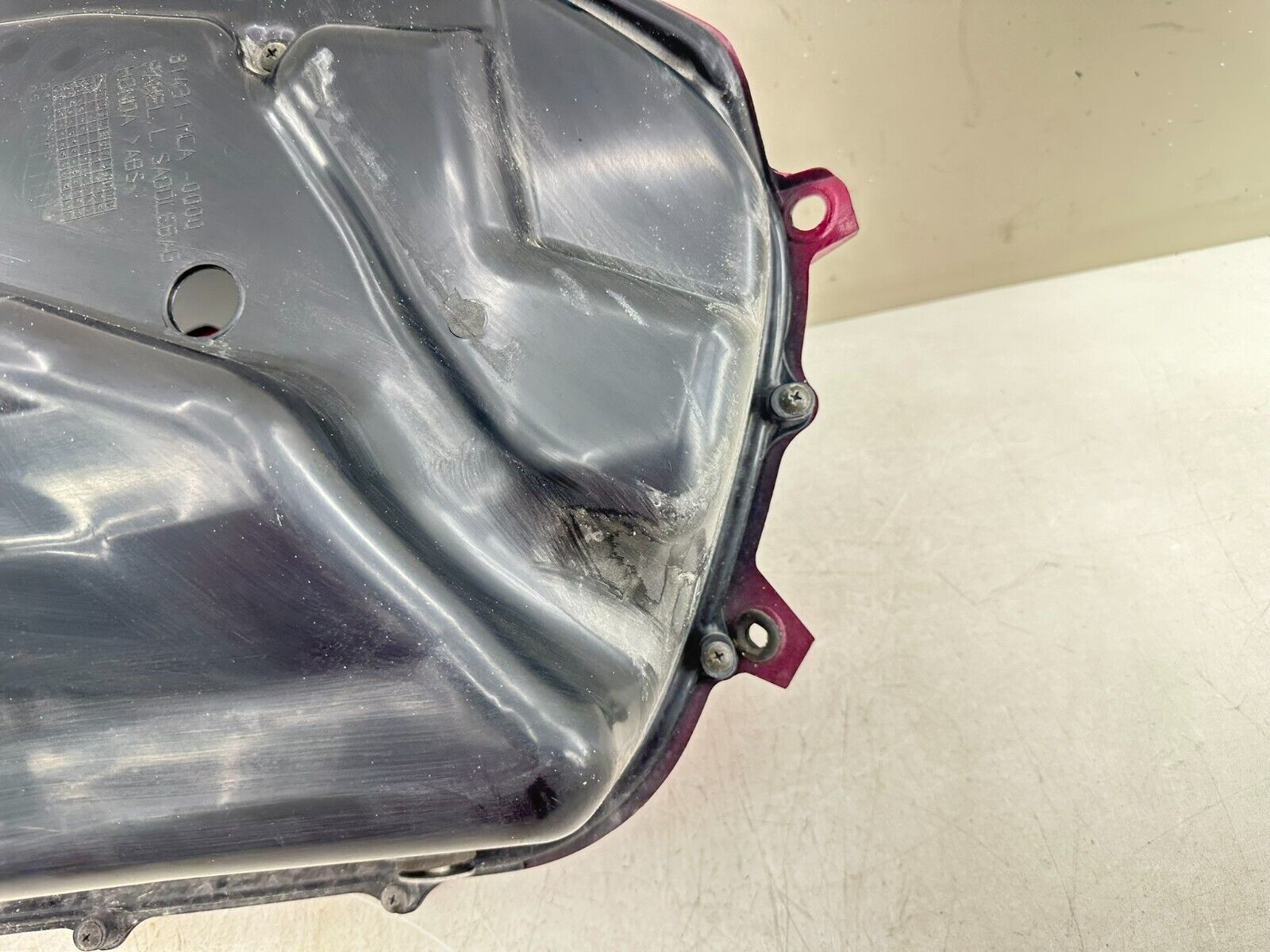 2004 Honda Goldwing GL1800 Left Inner Saddlebag Housing Case Panel