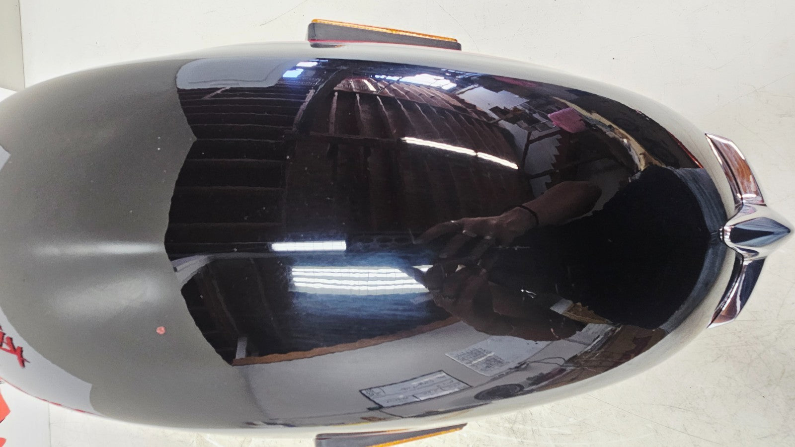 1999 HONDA VALKYRIE INTERSTATE Front Fender w/ Chrome Trim Tip OEM