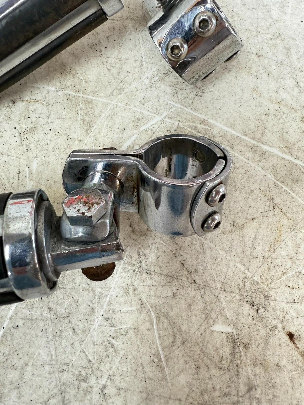 1997 HARLEY DAVIDSON SOFTAIL Highway Crash Guard Bar Foot Pegs Foot Rest