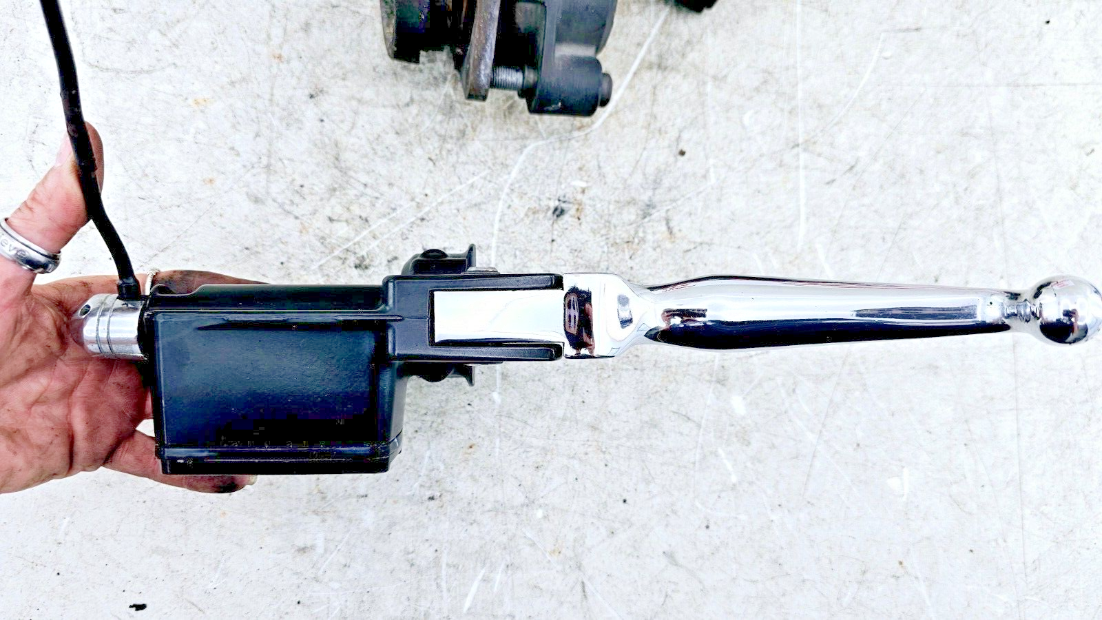 1995 HARLEY DYNA CONVERTIBLE Dual Caliper Hose + Master Cylinder