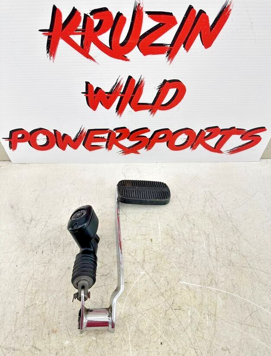 1999 HARLEY FLH ELECTRA GLIDE Rear Brake Pedal + Master Cylinder
