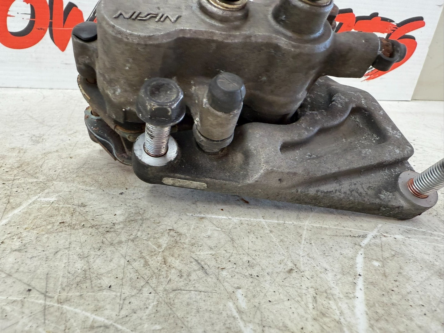 2002 Honda Goldwing GL1800 OEM Rear Brake Caliper + Mount Bracket