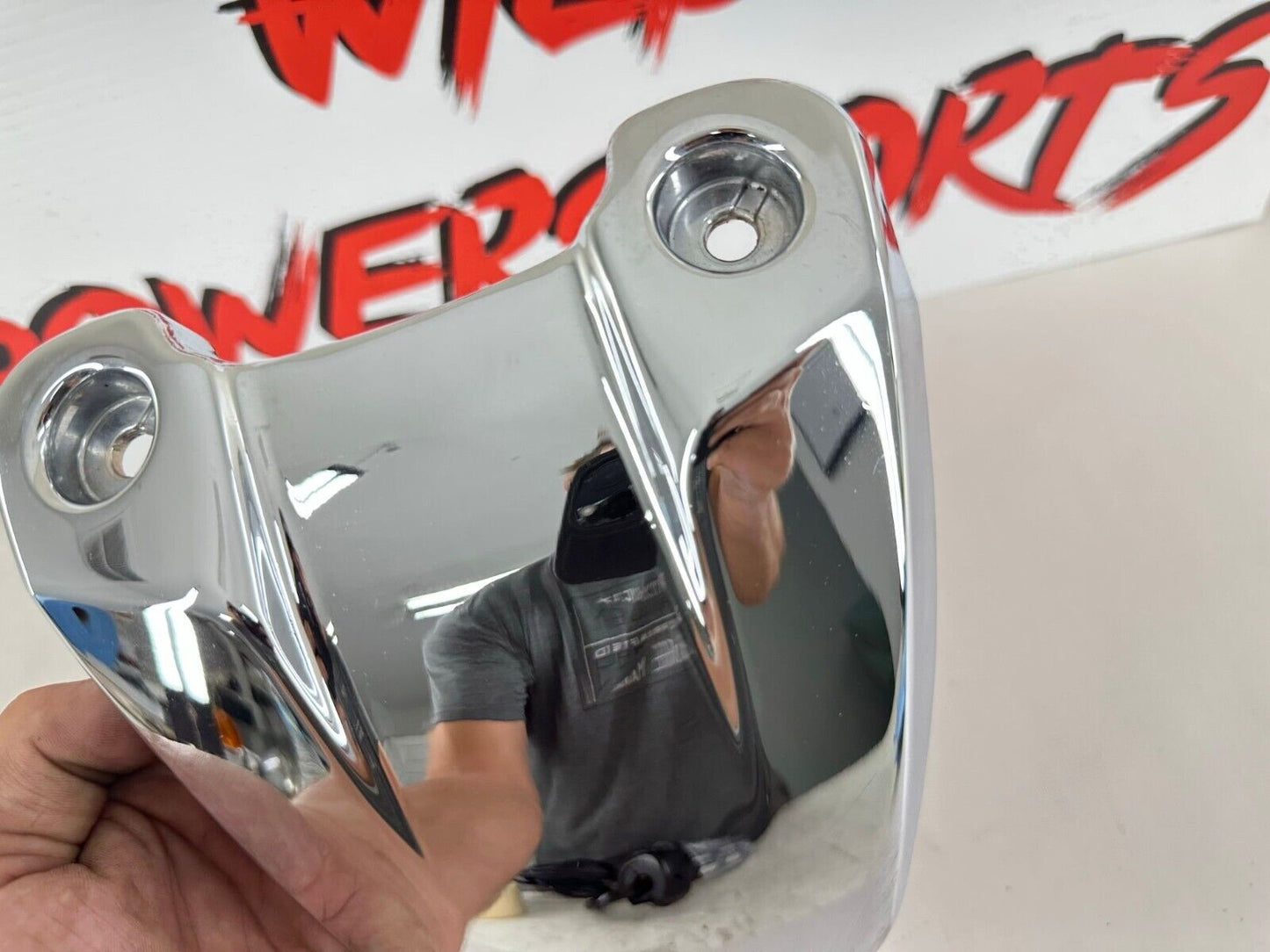 2012 HARLEY SPORTSTER CUSTOM Headlight Chrome Visor Cover