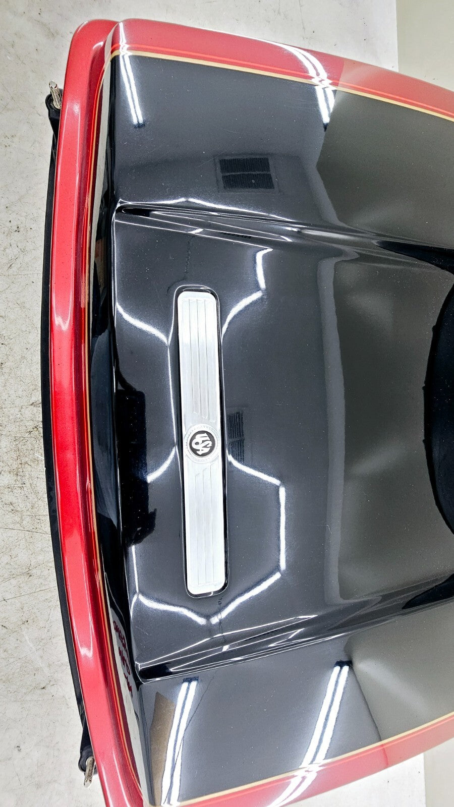 1998 HARLEY FLH ELECTRA GLIDE King Tour Pac Pack Trunk Top Box w/ Speakers Lid