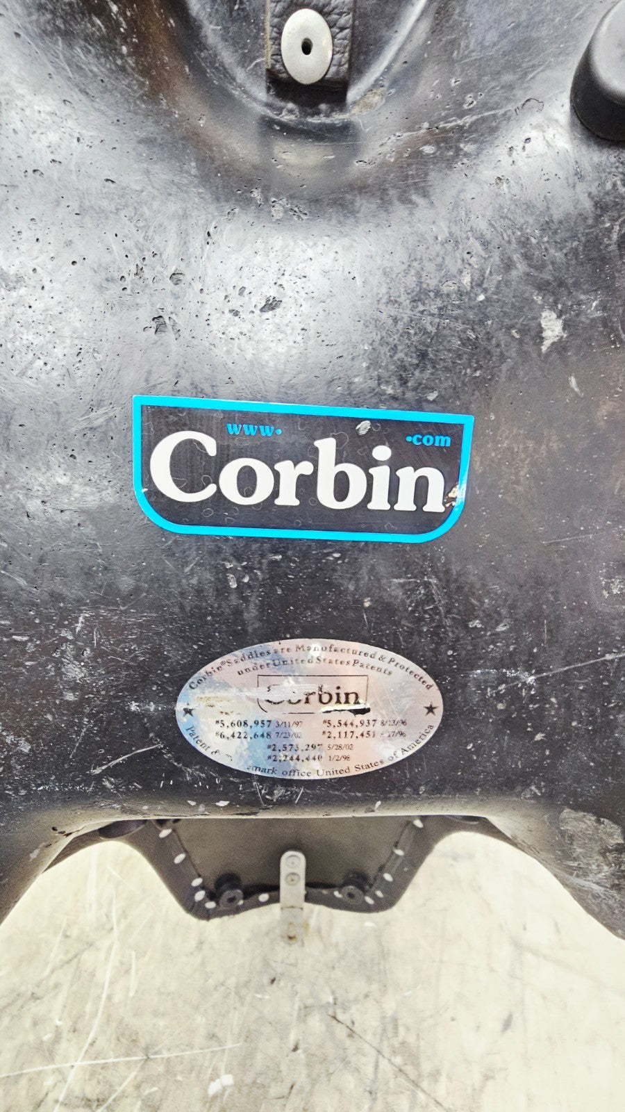 2000 HARLEY SOFTAIL DEUCE Corbin Seat Saddle Two Up Driver Passenger