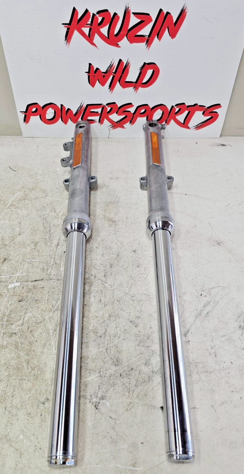 2000 Harley Davidson Sportster 883 Front Left Right Fork End Sliders Leg Tubes