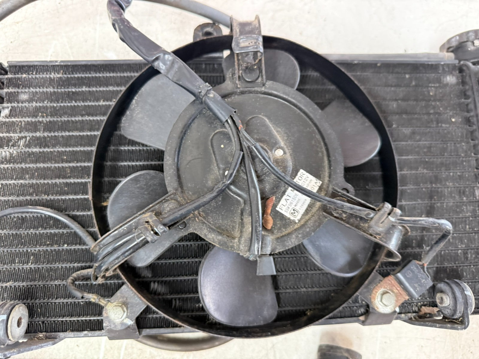 2001 HONDA VALKYRIE INTERSTATE Radiator + Cooling Fan + Hose