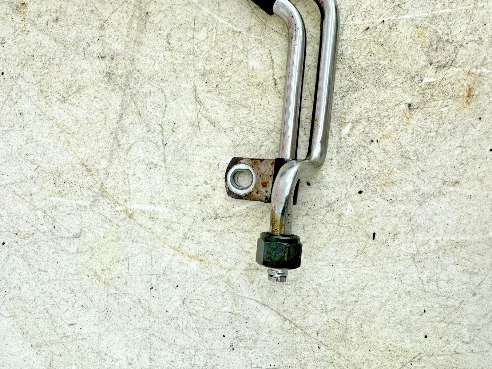 1997 HARLEY DYNA OEM HD Oil Filter Housing Mount + Hoses