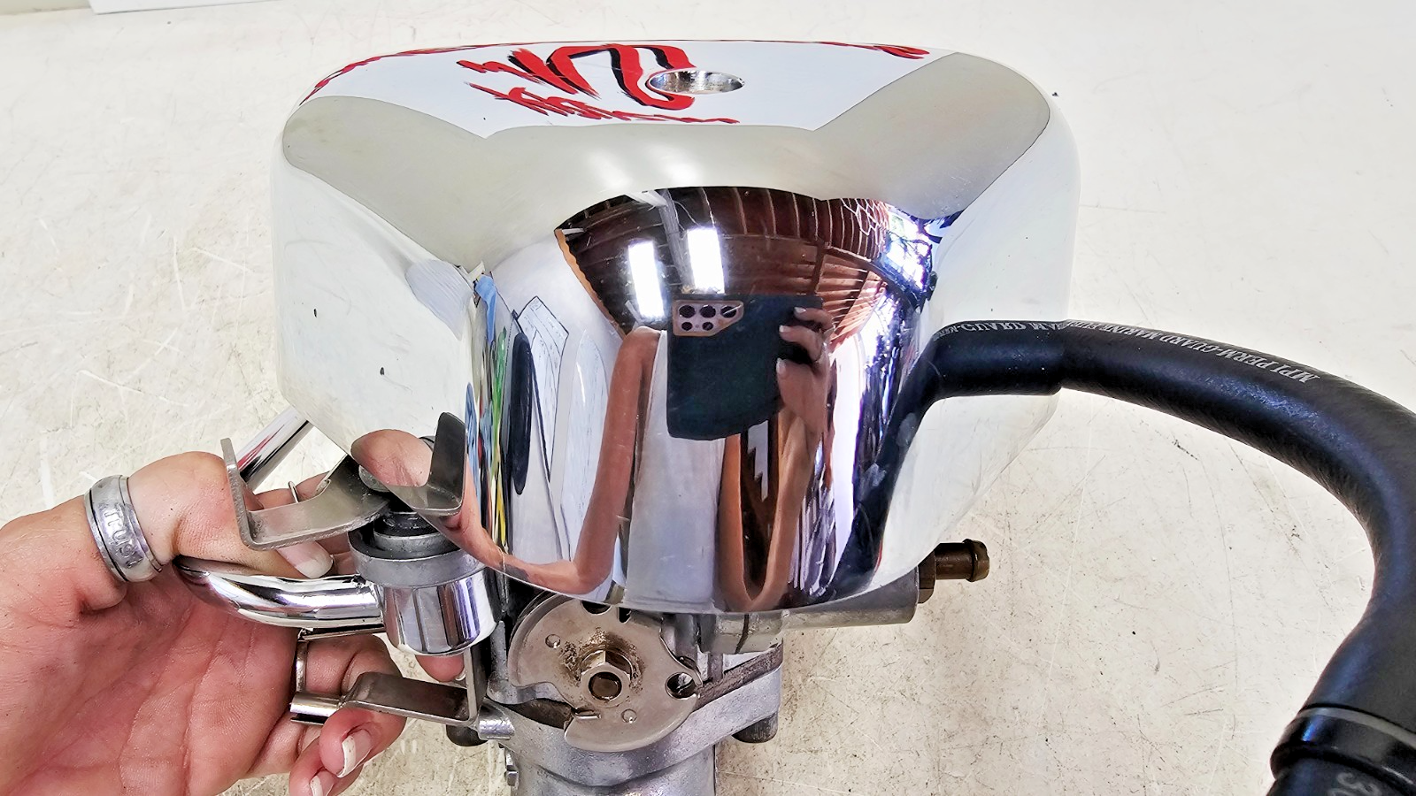 1993 HARLEY SOFTAIL S&S Shorty Carb Carburetor & Intake Air Cleaner Cover