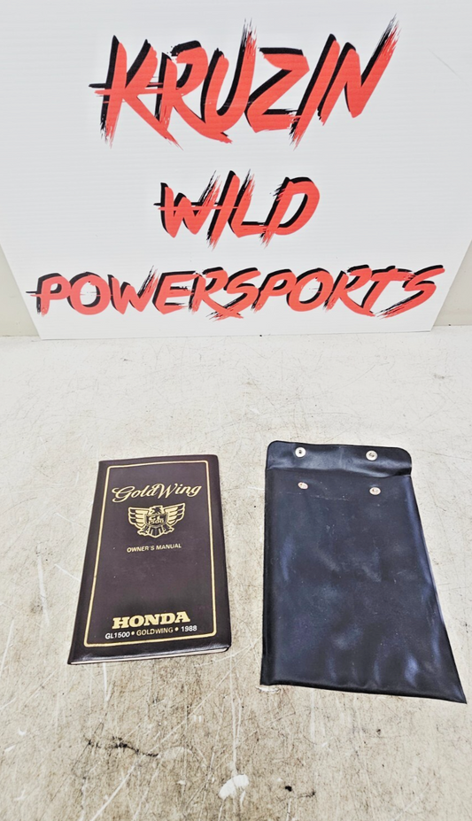 1995 HONDA GOLDWING GL1500 Owner's Manual Information Guide Book Booklet