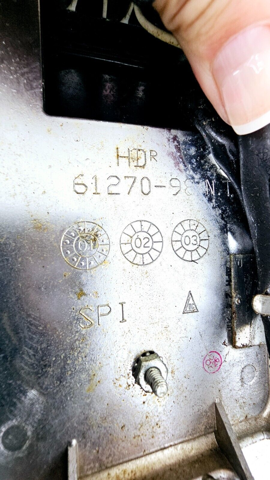 2002 HARLEY ELECTRA GLIDE Gas Tank Dash Dashboard Console Intercom CB Radio Head