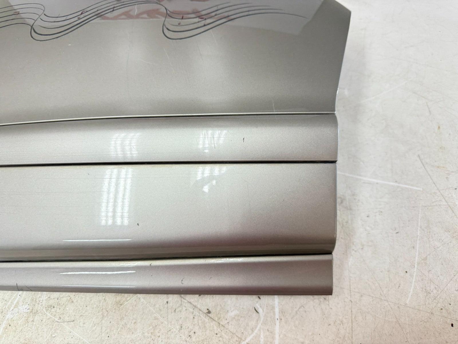 2002 Honda Goldwing GL1800 OEM Left Side Saddlebag Panel Lid