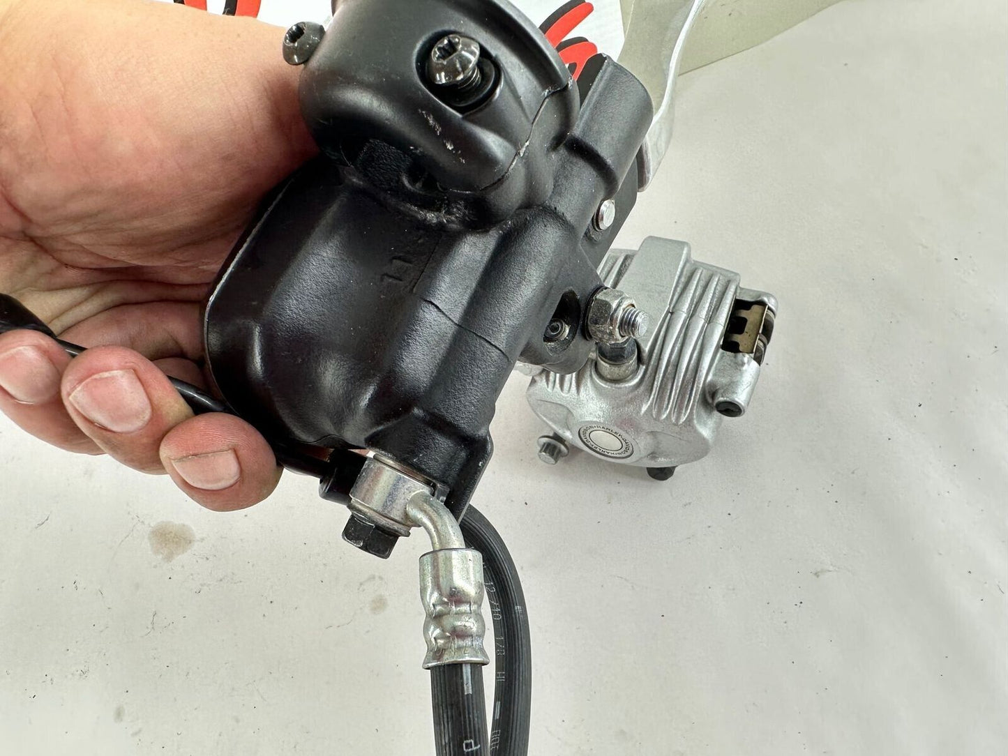 2012 HARLEY SPORTSTER CUSTOM FT Brake Master Cylinder + Caliper